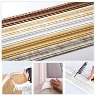 Mildew proof 2.3M Waist Line Skirting Line 3D Wall Stickers 3D Foam Edge Border Waterproof
