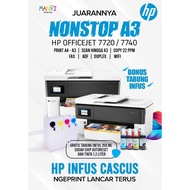 Printer HP Officejet Pro 7740 A3 Wide Format infus Pigment TERPERCAYA