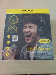 Awei hi-fi stereo wireless headphones (耳機)