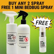 Buy 2 Mossif3 aqua spray (Mosquito/Roach/Bedbug/Cat/Flies), get FREE travel Bedbug spray