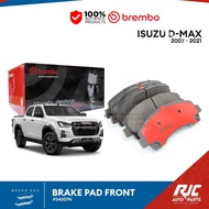BREMBO BRAKE PAD FRONT ISUZU D-MAX 2007-2021 p34007n 1set