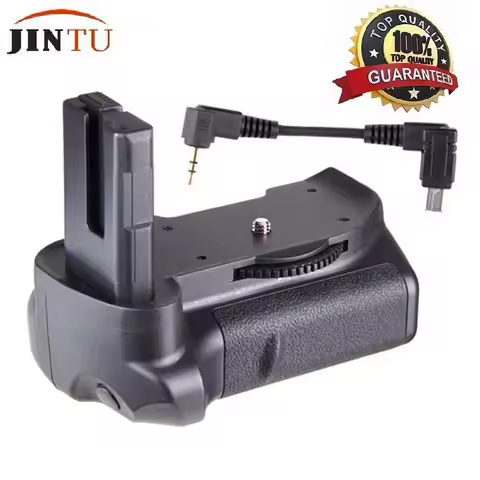 JINTU Pro Vertical Battery Grip for the NIKON D5100 D5200 DSLR Camera Professional Digital Power wit