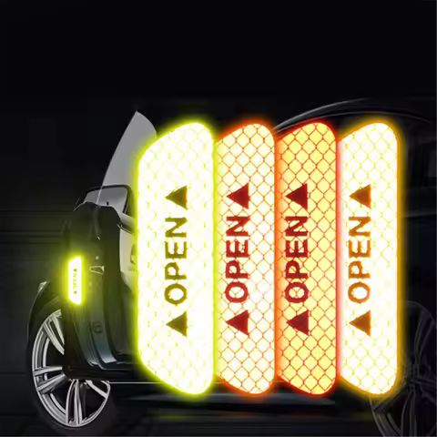 Car OPEN Reflective Tape Warning for BMW 5-series X7 X1 M760Li 635d 120d 120i 740Le iX3 i3s i3