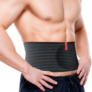 Umbilical Hernia Belt for Men and Women - Abdominal Support Binder with Compression Pad - Navel Ventral Epigastric Incisional and Belly Button Hernias Surgery Prevention Aid (Large