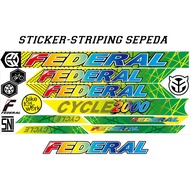 NEW FEDERAL STYLE BIKE VARIATION STRIPING