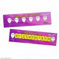 Ruler Pain Score ready stock