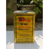 พร้อมส่ง โปรโมชั่นพิเศษ กาวด็อก กาวยาง กาวพ่น กาวอเนกประสงค์ กาวเหลือง กาวตราหมา X-66 13kg ***ชนิดพ่