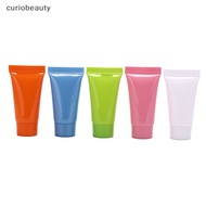 {CURUI} 5pcs cosmetic soft tube 10ml plastic lotion containers empty refilable bottles {curiobeauty}