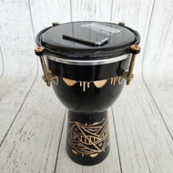 Jimbe Darbuka 6 inch Bolt Mica Power Beat Drum Jimbe Black Mate Model Calti