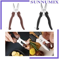 [Sunnimix] Millet Scissors Gadget Millet Peeler Multifunction Millet Clip Ergonomic Plier Accessorie
