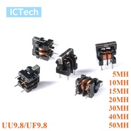 UU9.8 UF9.8 Inductor 5mH 10mH 15mH 20mH 30mH 40mH 50mH Common Mode Choke Inductor for Filter Inducta