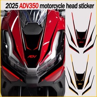 For Honda 2025 ADV 350 ADV350 Motorcycle Head Sticker Modification Accessories Decorative Reflective