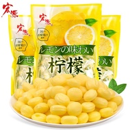 Ready Stock, Ready Stock Hongyuan Honey Lemon Juice Hard Candy 500g Fruit Candy Juice Hard Candy Lem