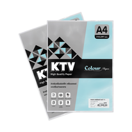 กระดาษการ์ดสี K Colour 120แกรม A4 (100แผ่น) สีฟ้า