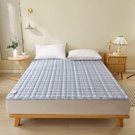 Dày Dặn Pure Cotton Vải Bông Ga Trải Giường Một Mảnh Chống Trơn Trượt Interlined Cotton Vải Bông Sin