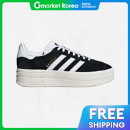 adidas Gazelle Bold Womens - CBLACKFTWWHTCWHITE HQ6912 2402921
