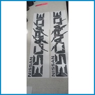 ◈ ✗ ╱ Nissan Escapade Urvan Nv350 Sticker Design