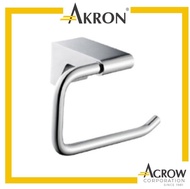 Akron CP Brass Toilet Roll Holder (without lid)