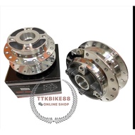 LC135 NEW 55C 55D 125Z 125ZR CHROME HUB SET FRONT &amp; REAR SET Buyung chrome gantang chrome set