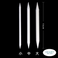 3 pcs Set Zentangle Art Paper Tortillon / Paper Pen / Blending Stick for Shading S/M/L 双頭推色紙筆3支