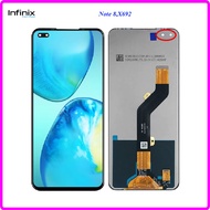 อะไหล่ infinix Note 8X692สายแพร/กระจกเลนส์กล้อง/ถาดใส่ซิมการ์ด/หน้าจอ LCD./แบตเตอรี่(BL-51BX)/กระดิ่