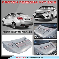 PROTON PERSONA 2016-2019 FRONT BONET BONNET MUGEN-ADVANCE STYLE -MATERIAL FIBER BODYKIT