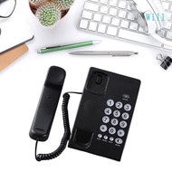 Will Corded Phone with Big Button Desk Landline Phone for Elderly Handsfree Corded