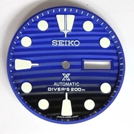 Seiko dial save the ocean mod 7s26 4r26 skx padi prospex 28.5mm