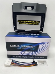 จอตรงรุ่น isuzu จอแอนดรอยติดรถยนต์ ยี่ห้อ ALPHA COUSTIC รุ่น T5 2K  Android13 Ram2 Rom64 CPU8core