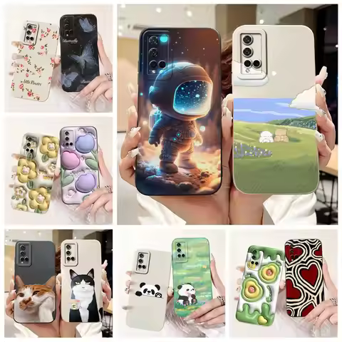 For Huawei Honor 20 Case Nova5T Stylish Candy Painted Cover Soft Silicone Case For Huawei Nova 5T Ho