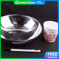 Commercial Stainless Steel Bibimbap Bowl Camping Large Capacity Bibimbap Bowl.