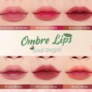HANASUI Ombre LipCream Package contains 2 pcs | 2 in 1 Ombre Lipstick | Hanasui Lipstick | Hanasui L