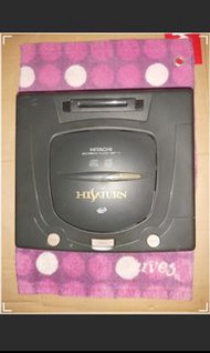 Hi Saturn Hitachi Saturn 世嘉 土星 Sega 遊戲機 淨主機 無改機 第2版 Version Two Ver.2 家用電視遊戲機 黑機 二代 MULTIMEDIA PLAYER MMP-2 CD VCD Ss 收藏品 Collection Item