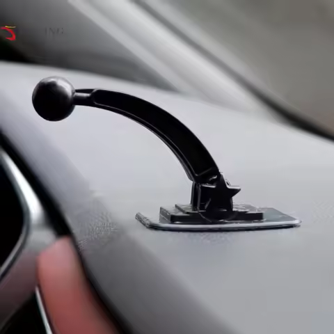 1Pcs 180 Degree Rotation Dashboard Mount Bracket Universal Car Phone Holder 17mm Ball Head Base For