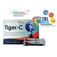 ZettaCare Tiger-C 28s | Lung Protective & Immune Booster Supplement | Reduce Cough and Flu