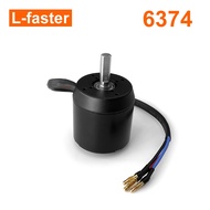 High Speed 3000W 36V Off Road Skateboard 6374 Brushless Motor With Hall Sensor
