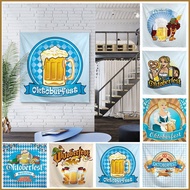 SY3 The Munich Oktoberfest background cloth backdrop banner 140cm party decoration YS3