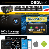 OBDLink® CX for Bimmercode Support All Series Bluetooth 5.1 BLE OBD2 Adapter for BMW/Mini, Works with iPhone/iOS &amp; Android