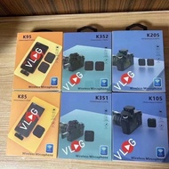 K95 K352 K205Wireless Microphone Wireless Collar Clip Microphone2.4G Radio Noise Reduction Wireless 