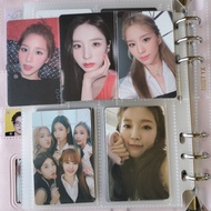 OFFICIAL PC PHOTOCARD LOONA WOOAH OH MY HEEJIN NANA WOOYE SORA MINSEO ARIN