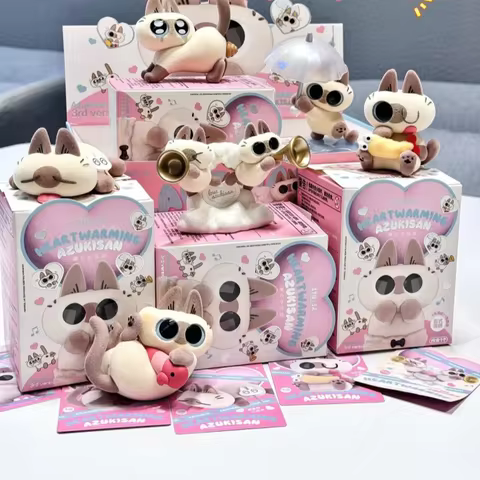 Azukisan'S Daily Life 3nd Series Blind Box Heartwarming Azukisan Mystery Box Cute Anime Figures Mode
