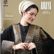 TURKEY ABAYA AMAYA Abaya Turkey Abaya Dubai Abaya Dress Abaya Jubah Abaya Hitam Mewah Elegan HAREEMB