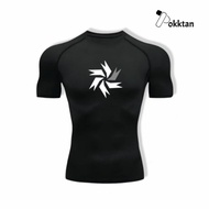 Lookism Allied Short Sleeve Compression Shirt Sports T-Shirt / Lookism Allied Short Sleeve Tight Com