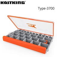 KastKing HyperSeal Waterproof Fishing Tackle Box 3600 and 3700 Tackle Trays Organizer with Removable