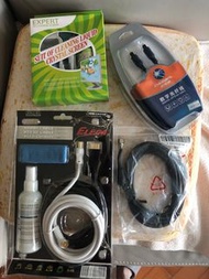 電視 電腦 音響 hdmi 線 清潔用品 一堆