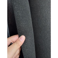 AVANOS Velvet Carpet 1m x 4m BLACK CARPET WIDTH 4 METERS, Exhibition Brudu Carpet