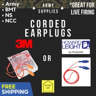 SG stock| 3M or honeywell Earplug Live Firing ACS Marksmanship Army NS NCC NPCC BMT enlistment National service
