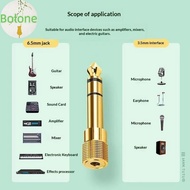 bolone 1/2Set 6.5mm To 3.5mm And 3.5mm To 6.5mm Audio Adapter Set 1/4-inch To 1/8-inch And 1/8-inch 