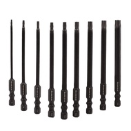 Bộ lục giác KingBlue L8100E và lục giác hoa thị T9100E kích thước 100mm chất liệu thép S2 chân lục g