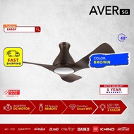 E48GP & F40GP 40"/48" with Tri-color LED (DC Motor) Ceiling Fan